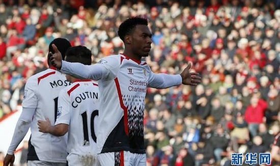  利物浦青春风暴横扫伯恩茅斯  